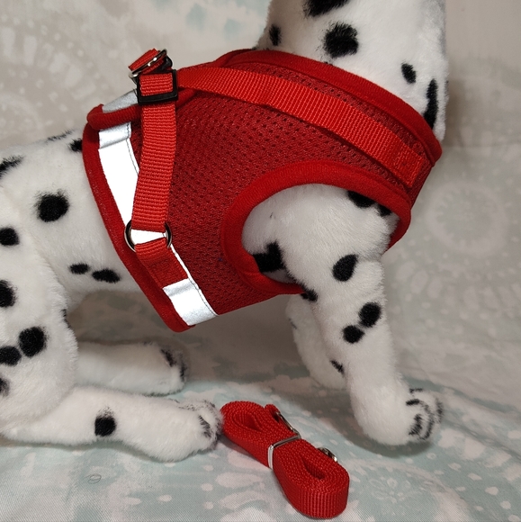 Reflective Harness Pet Vest / Leash Set - LARGE - Picture 7 of 11